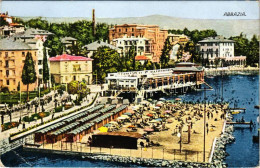 T3 1936 Abbazia, Opatija; Strand / Beach (EB) - Ohne Zuordnung
