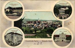 T3 1913 Varasdfürdő, Warasdin-Töplitz, Varazdinske-Toplice; Kupalistna Zgrada Br. 1., Grad, Konstantinova Kupelj, Josipo - Non Classés