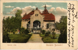 T2/T3 1902 Palics, Palic (Szabadka, Subotica); Gonnen Villa / Villa (EK) - Non Classés