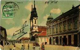 T2/T3 1909 Pancsova, Pancevo; Almási út / Street. TCV Card (EK) - Zonder Classificatie