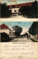 T2/T3 1913 Lakompak, Lackenbach; Esterházy Kastély, Új Utca / Castle, Street / Schloss, Strasse (EK) - Ohne Zuordnung