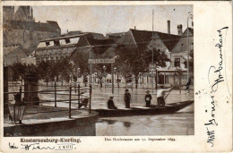 * T2/T3 1898 (Vorläufer) Klosterneuburg-Kierling, Das Hochwasser Am 17. September 1899 / Flood (EK) - Ohne Zuordnung