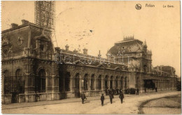 T1/T2 1917 Arlon, Aarlen; La Gare / Het Station / Railway Station - Sin Clasificación