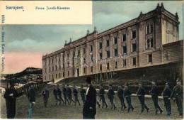 * T2 Sarajevo, Franz Josefs-Kaserne / K.u.K. Military Barracks, Soldiers - Non Classés