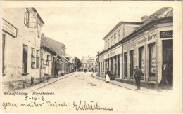 T2/T3 1903 Sakskobing, Saxkjöbing; Brostraede, Udstyr For Herrer / Street, Shop Of Oluf D. Kofoed (EM) - Non Classés