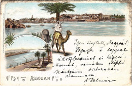 T2/T3 1900 Aswan, Assouan; H. Guggenheim & Co. Art Nouveau, Litho (EK) - Zonder Classificatie