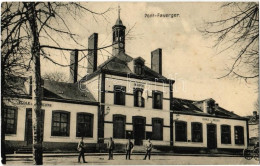 T2/T3 1910 Pontfaverger, Pont-Faverger; Mairie, Ecole Des Garcons Et Filles / Town Hall, Boy And Girl Schools - Zonder Classificatie