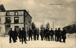 T2/T3 1916 Villers-la-Montagne, WWI German Soldiers With Ruins In Winter (EK) - Non Classificati