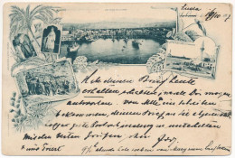 T2/T3 1897 (Vorläufer) Chania, La Canée; Des Insurges, Port Avec La Mosquée, Une Femme Grecque E Turque / Cretan Revolt  - Ohne Zuordnung