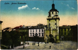 T2/T3 1916 Lublin, Brama Krakowska / Kraków Gate, Shop Of A. Wronaki (worn Corners) - Zonder Classificatie