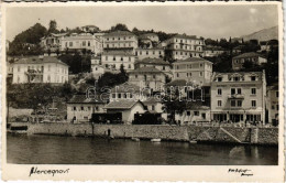 T2 Herceg Novi, Castelnuovo; Hercegnovi Railway Station, Train, Hotell, Cafe And Restaurant Topola - Zonder Classificatie