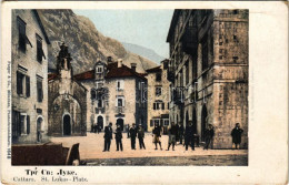 ** T2/T3 Kotor, Cattaro; St. Lukas Platz / Square. N.S. Bjeladinovic (EK) - Non Classificati