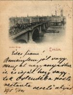 T3 1898 (Vorläufer) London, London Bridge (11,5 X 8,9 Cm) (EB) - Non Classificati