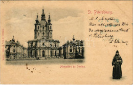 T2/T3 1898 (Vorläufer) Saint Petersburg, St. Petersbourg, Leningrad, Petrograd; Monastere De Smolna / Smolny Convent, Nu - Ohne Zuordnung