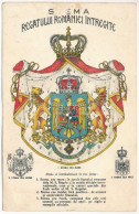 * T2/T3 Stema Regatului Romaniei Intregite. Editura Librariei Socec & Co. / The Royal Coat Of Arms Of Romania + "1940 Sz - Non Classés