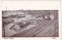 T3 1917 Braila, Portul / Haffen / Port, Ships (kis Szakadás / Small Tear) - Non Classificati