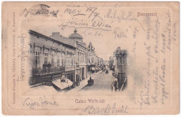 * T3 1904 Bucharest, Bukarest, Bucuresti, Bucuresci; Calea Victoriei, Magasin No. 100. / Street, Shops (Rb) - Ohne Zuordnung