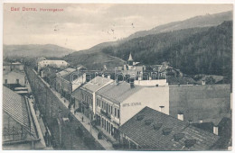 T2/T3 1914 Vatra Dornei, Dornavátra, Bad Dorna-Watra (Bukovina, Bukowina); Herrengasse / Street, Hotel Central (EK) - Unclassified