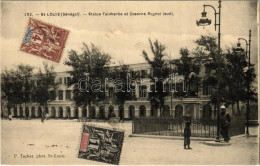 * T1 Saint Louis, Statue Faidherbe Et Caserne Rognat / Military Barracks, Statue - Non Classés