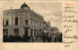 T2/T3 1901 Sabac, Szabács, Schabatz; Maison De M. Krsmanovitch (Krsmanovic), Shops (EK) - Non Classés