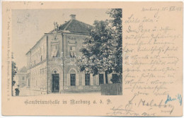 T2/T3 1898 (Vorläufer) Maribor, Marburg A.d. Drau; Gambrinushalle. Heinrich Krapek / Beer Hall (EK) - Ohne Zuordnung