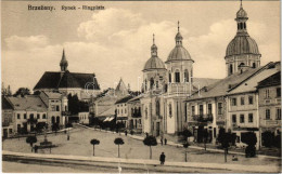 ** T3 Berezhany, Brzezany, Berezsani; Ringplatz / Rynek / Square, Shops Of Jozef Kenner And Sara Müller (tear) - Zonder Classificatie