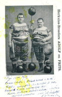 T2/T3 1904 Herkules-Broeders Adolf En Frits / Circus Acrobats, Srtong Brothers (EK) - Non Classés