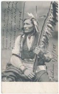 T2 1905 Indián - Dekorált Képeslap / Indian Folklore - Decorated - Unclassified