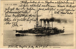 T2 1914 SMS Sankt Georg Az Osztrák-Magyar Haditengerészet Páncélos Cirkálója / K.u.K. Kriegsmarine / Austro-Hungarian Na - Zonder Classificatie