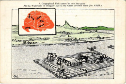 ** T3 Földrajzi Egységet Nem Lehet Szétszakítani! Magyarország összes Vízi Utai A Magyar Alföld Felé Vezetnek, Tutajosok - Ohne Zuordnung