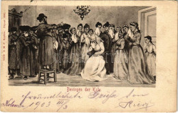 T2/T3 1903 Besingen Der Kale. S.M.P. Kraków 1902. / Zsidó Esküvő. Judaika / Jewish Wedding. Judaica (EK) - Zonder Classificatie