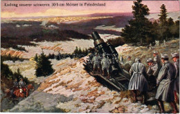 ** T1 Landung Unserer Schweren 30,5 Cm Mörser In Feindesland. 51-1915 - Ohne Zuordnung