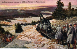** T1 Landung Unserer Schweren 30,5 Cm Mörser In Feindesland. 51-1915 - Non Classés