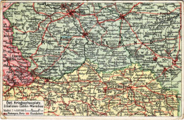 T3 1916 Östl. Kriegsschauplatz 3. Galizien-Lublin-Warschau. Postkarten Des östlichen Kriegsschauplatzes Nr. 3. / Első Vi - Ohne Zuordnung