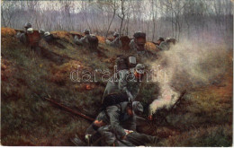 ** T1 Weltkrieg 1914-1915 - Österr.-ung. Militär Im Gefecht Bei Rudnik / WWI K.u.k. Military Art. Kilophot 940. - Ohne Zuordnung