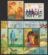 MONTENEGRO / CRNA GORA- EUROPA 2006 - TEMA "INTEGRATION".-  SET Of 2 STAMPS + SOUVENIR SHEET  - Mint - 2006