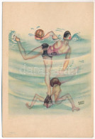 ** T2 Littoriali Torino V Giuochi Universitari Internazionali 1933 / G.U.F. University International Games, Water Polo,  - Unclassified