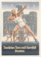 ** T1 1938 Deutsches Turn- Und Sportfest Breslau / German Gymnastics And Sports Festival In Wroclaw, NSDAP German Nazi P - Non Classificati