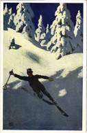 ** T1/T2 Téli Sport, Síelés / Winter Sport, Skiing. B.K.W.I. 519-1. S: Otto Barth - Non Classés