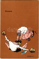 ** T2/T3 Ökölvívók / Boxers, Sport Humor. P. & C.M. Serie 116. Litho S: T. Martiny (Rb) - Non Classificati