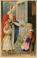 ** T3 Üdvözlet A Mikulástól / Saint Nicholas With Toys (EB) - Non Classificati