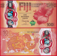 Fiji 100 Cents 2023 P-124 "Year Of The Dragon" UNC - Figi