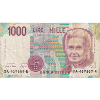 Billet, Italie, 1000 Lire, 1990-10-03, KM:114b, TB - 1000 Liras
