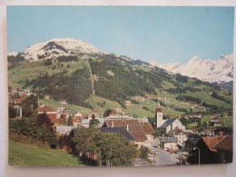 CPA LE GRAND BORNAN LE LA CHA DE CHATILLON ET LA CHAINE DES ARAVIS - Le Grand Bornand