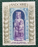 French Andorra 1973 Mi# 249 ** MNH - Virgin Of Canolich - Madones