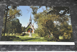 A2621  Evangeline Statue And Church, Grand Pré, N.S. - Other & Unclassified