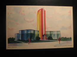 OWENS Illinois Glass Block Building Architecture Toledo Ohio Postcard USA - Altri & Non Classificati