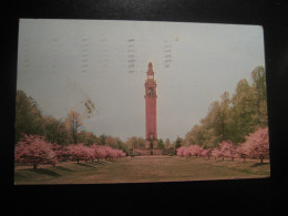 RICHMOND Virginia War Memorial WW2 Cancel WARRENTON 1958 To Canada Postcard USA - Richmond