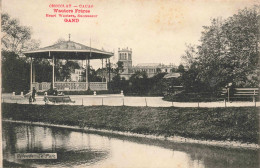 BELGIQUE - Ostende - Le Parc - Chocolat Cacao Wauters Frères - Publicité  -  Carte Postale  Ancienne - Oostende