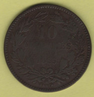 LUXEMBOURG - 10 CENTIMES 1855 - Luxembourg